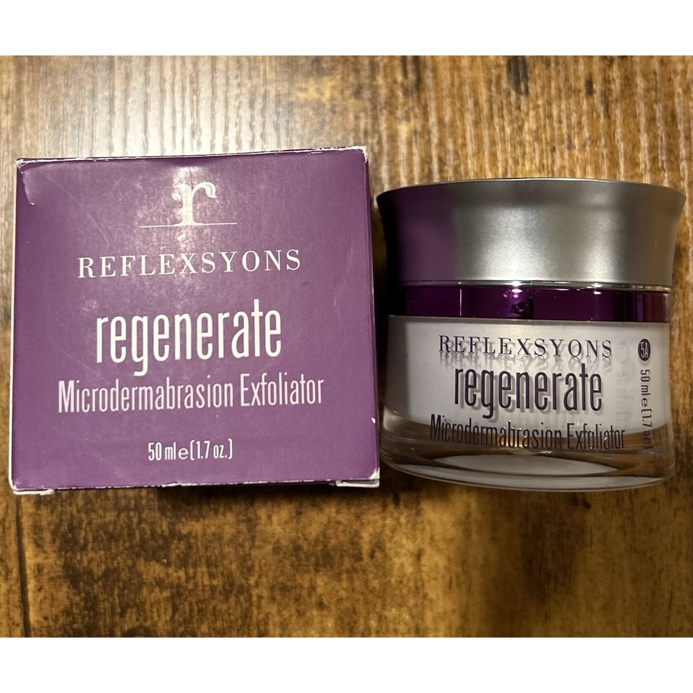 Reflexsyons Regenerate Microdermabrasion Exfoliator 50ml 1.7oz New